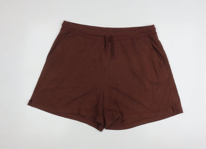 Old Navy Unisex Brown XL Sweat Shorts Relaxed Fit