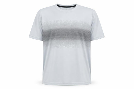 Get Over Men's White Gym T-Shirt XL Regular Fit