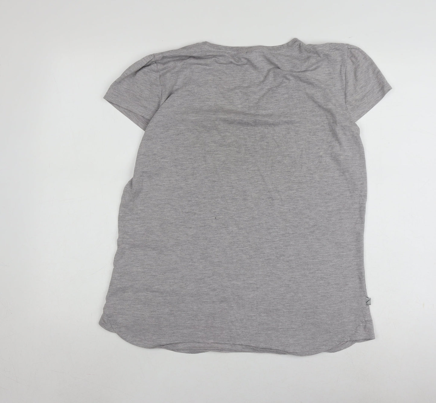 Womens UK Size 22 LA Gear Grey Basic T-Shirt