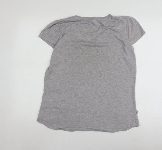 Womens UK Size 22 LA Gear Grey Basic T-Shirt