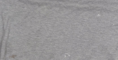 Womens UK Size 22 LA Gear Grey Basic T-Shirt