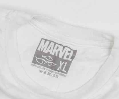 Marvel X-Men White Graphic T-Shirt Men XL