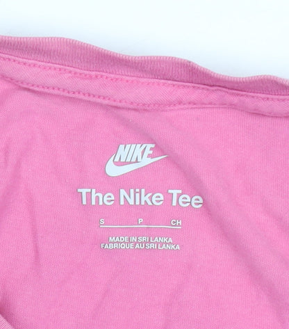 Nike Pink Unisex T-Shirt, Size S - Casual Sportswear