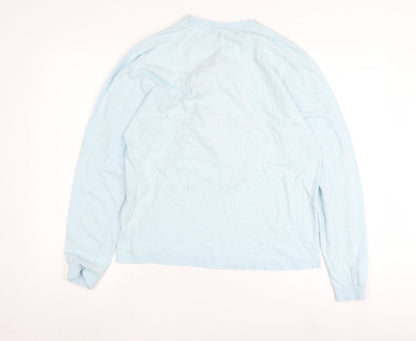 Rick and Morty Men's Blue Long Sleeve T-Shirt M