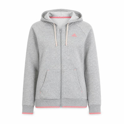 Womens UK Size XS adidas Grey Full Zip Hoodie