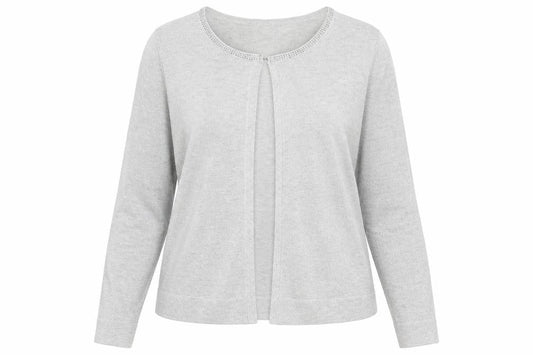 Womens UK Size L Wallis Grey Cardigan Jumper