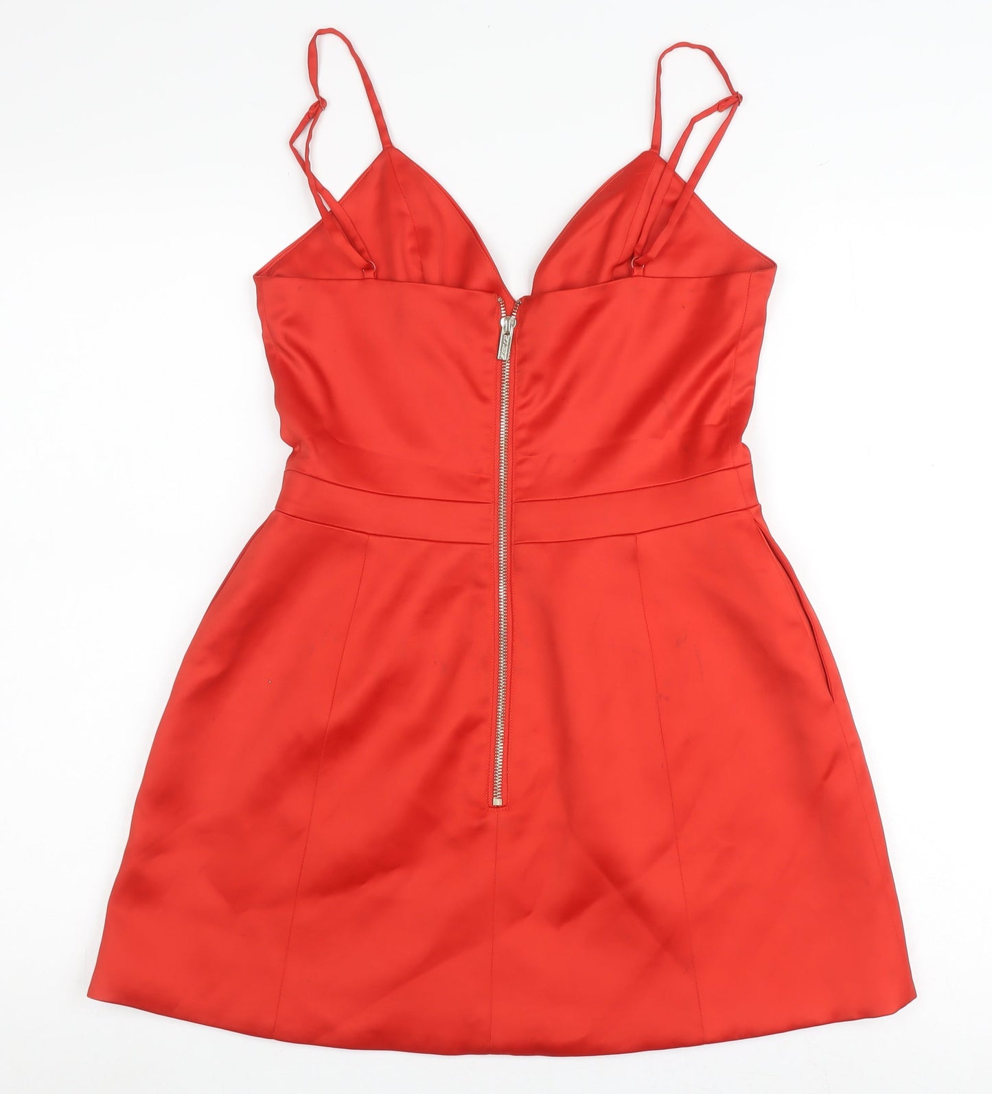 House of London Women's Red Fit & Flare Dress
