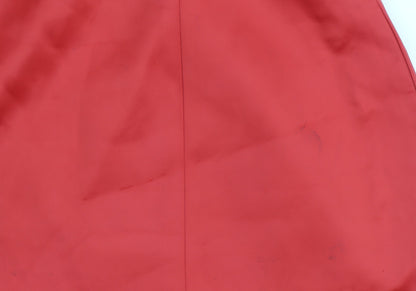 House of London Women's Red Fit & Flare Dress