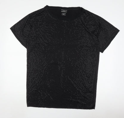 By Malene Birger Black Sequin Unisex Shirt Medium
