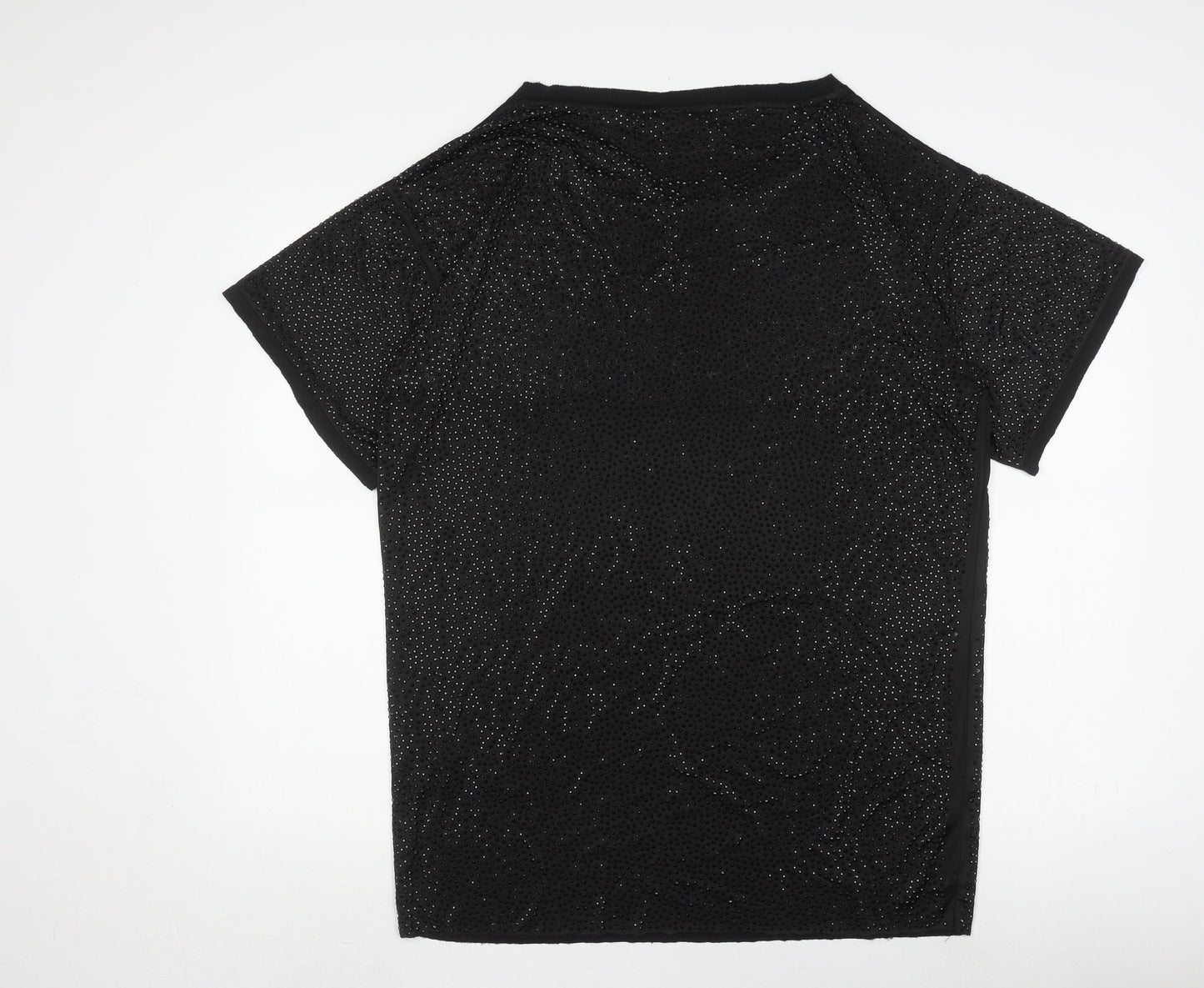 By Malene Birger Black Sequin Unisex Shirt Medium