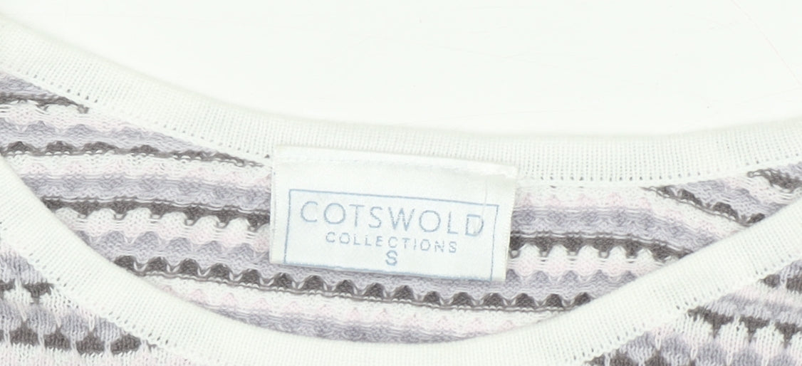 Womens UK Size S Cotswold Collections Multicoloured Pullover Jumper
