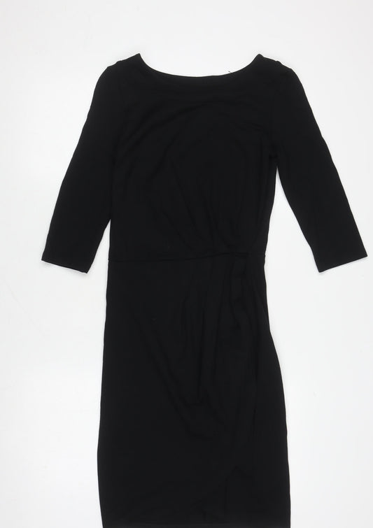 French Connection Women's Black Sheath Dress Size 10