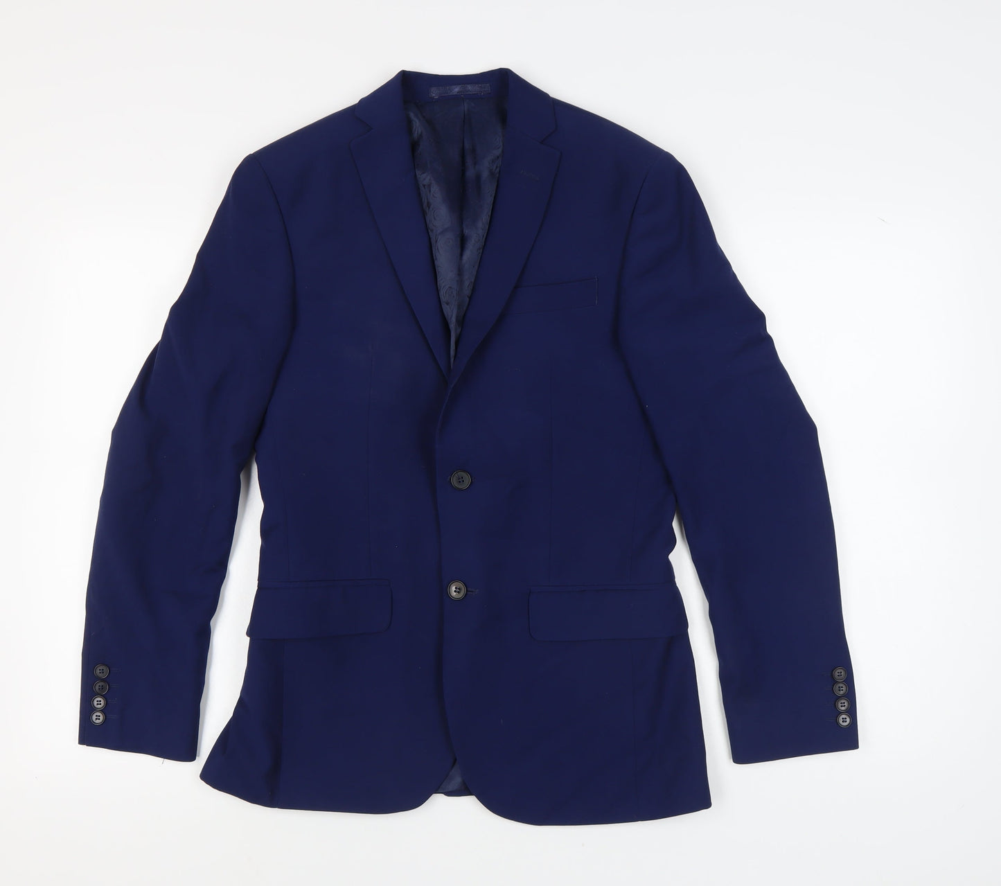 Mens UK Size 36 Scott & Taylor Regular Blue Suit Jacket