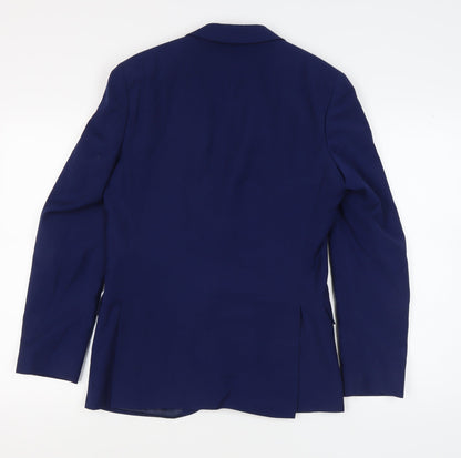Mens UK Size 36 Scott & Taylor Regular Blue Suit Jacket