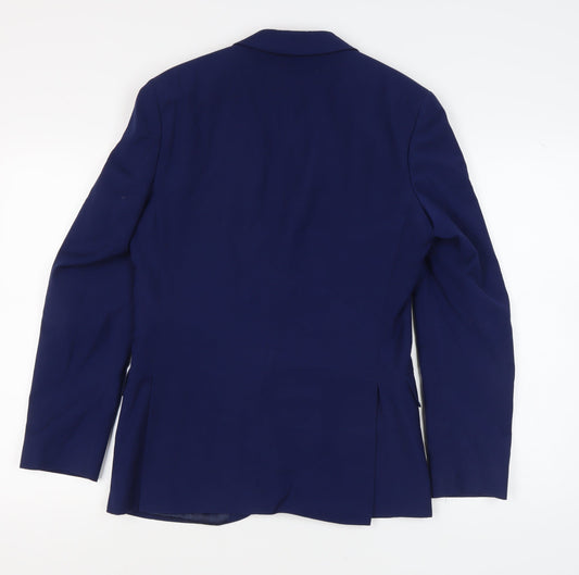Mens UK Size 36 Scott & Taylor Regular Blue Suit Jacket