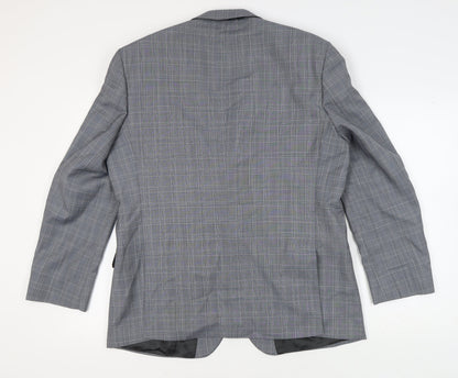 Mens UK Size 46 Ben Sherman Regular Grey Suit Jacket