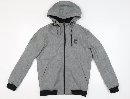 Mens UK Size S JACK & JONES Grey Basic Jacket