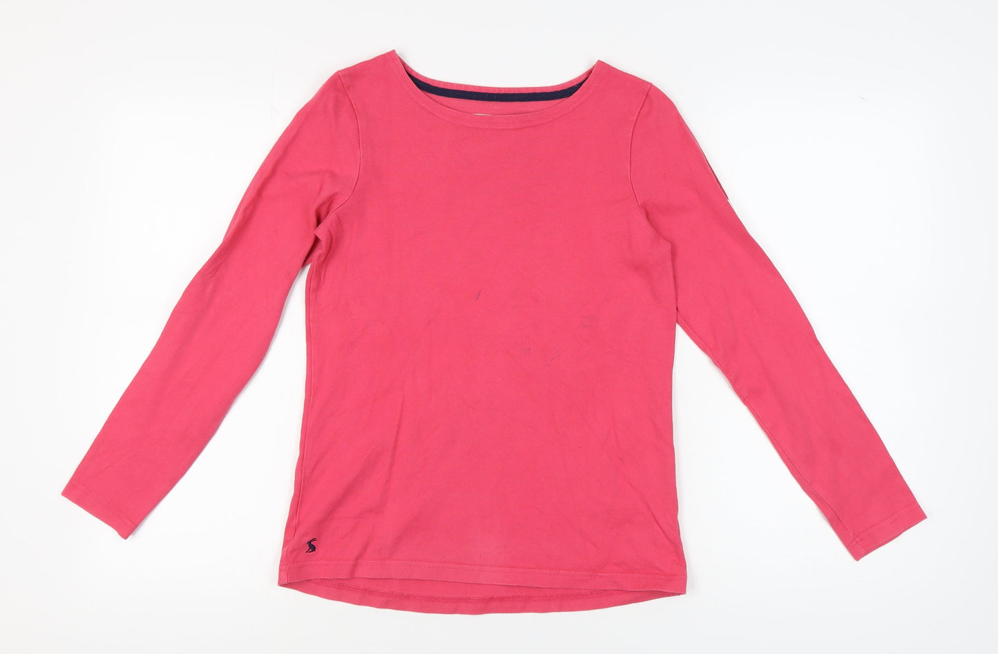 Womens UK Size 8 Joules Pink Basic T-Shirt