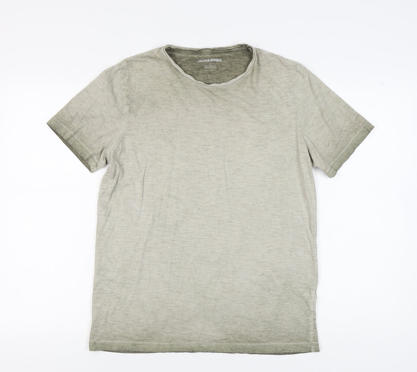 Mens UK Size M JACK & JONES Green  T-Shirt