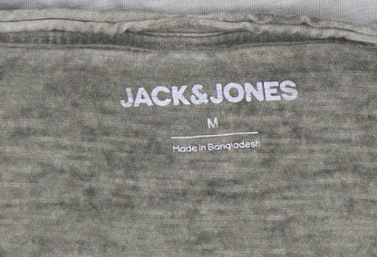 Mens UK Size M JACK & JONES Green  T-Shirt