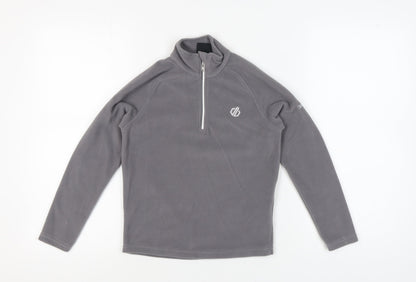 Dare 2B Boys Grey Fleece 1/4 Zip Sweatshirt 9-10 Years