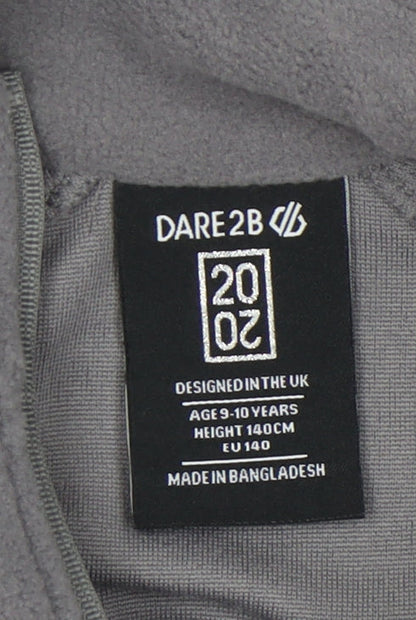 Dare 2B Boys Grey Fleece 1/4 Zip Sweatshirt 9-10 Years