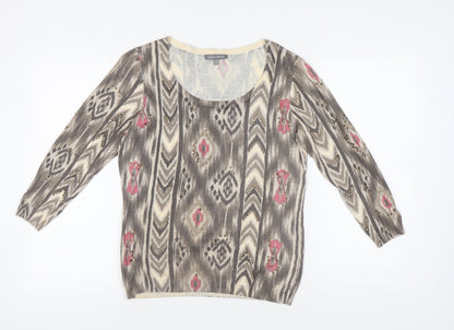 Womens UK Size 14 Laura Ashley Multicoloured Pullover Jumper