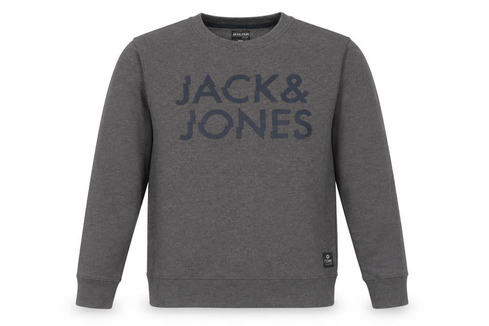 Mens UK Size L JACK & JONES Grey Pullover Sweatshirt