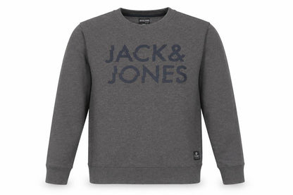 Mens UK Size L JACK & JONES Grey Pullover Sweatshirt