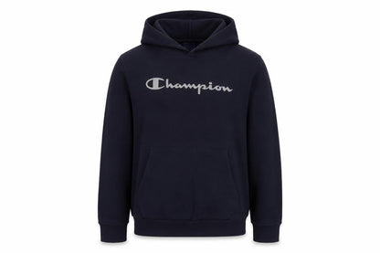 Champion Girls Blue XL Pullover Hoodie with Logo