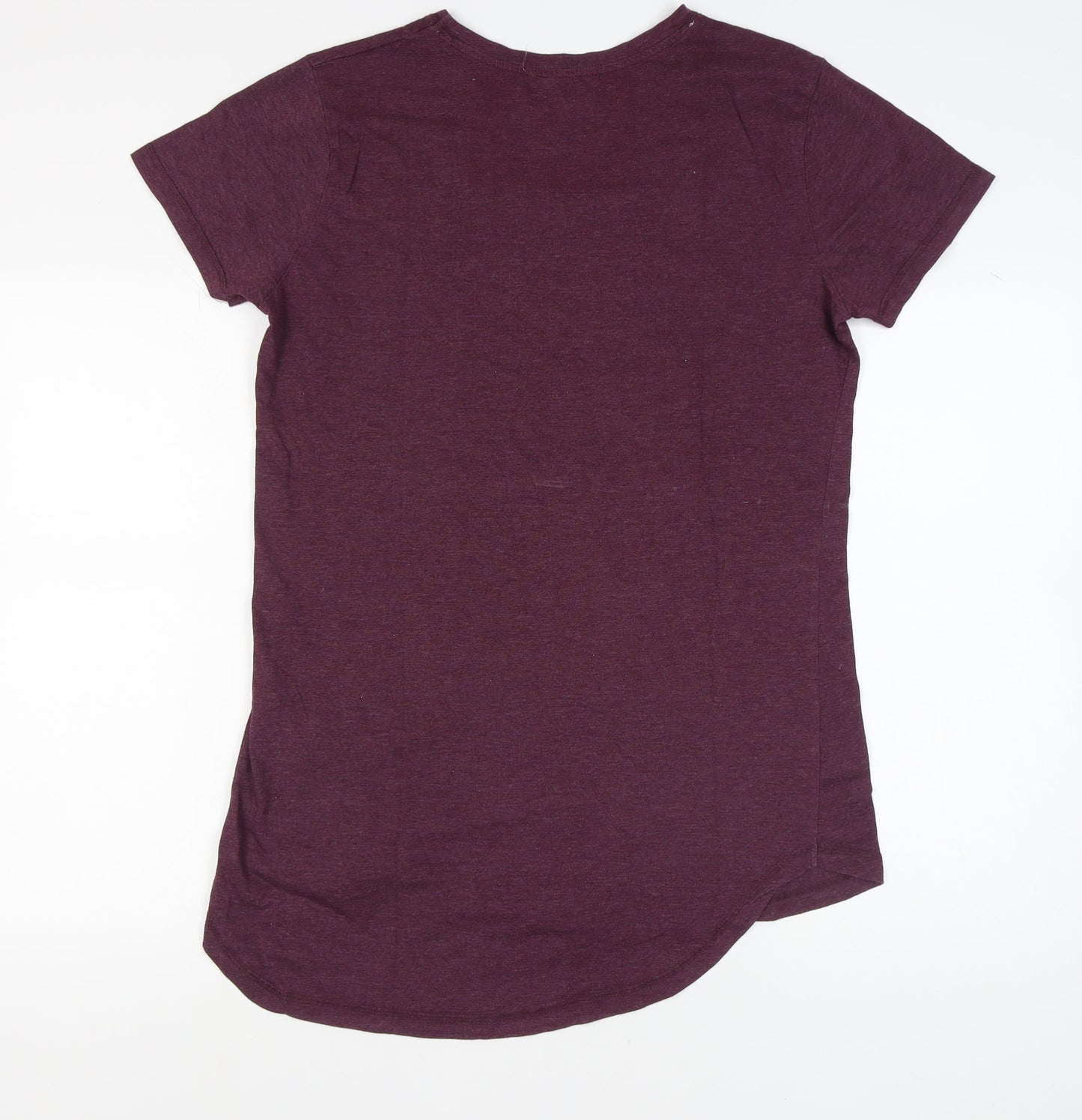 Unisex Adults UK Size M Harry Potter Purple Basic T-Shirt