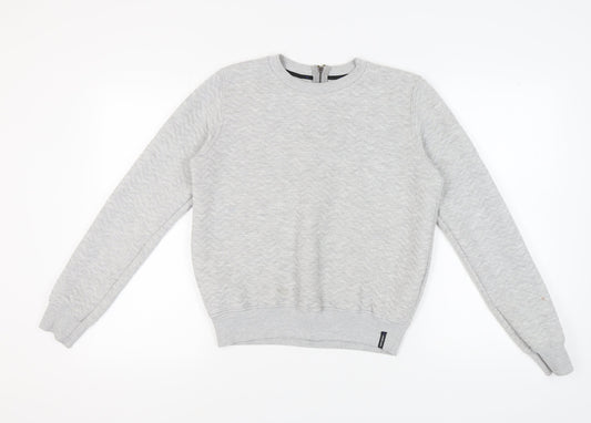 Superdry Women's Grey XS Pullover Sweatshirt