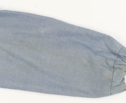 Mens UK Size S Lyle & Scott Blue Windbreaker Coat