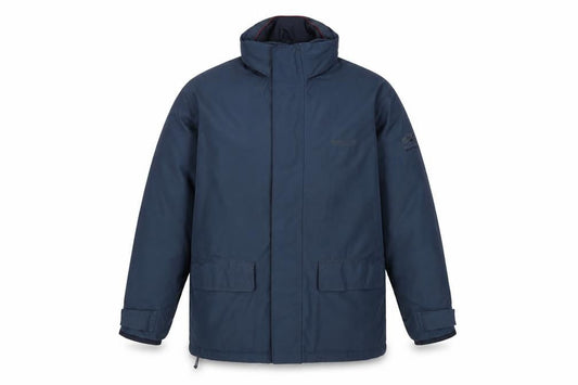 Regatta Men's Blue Hooded Parka Jacket Size M
