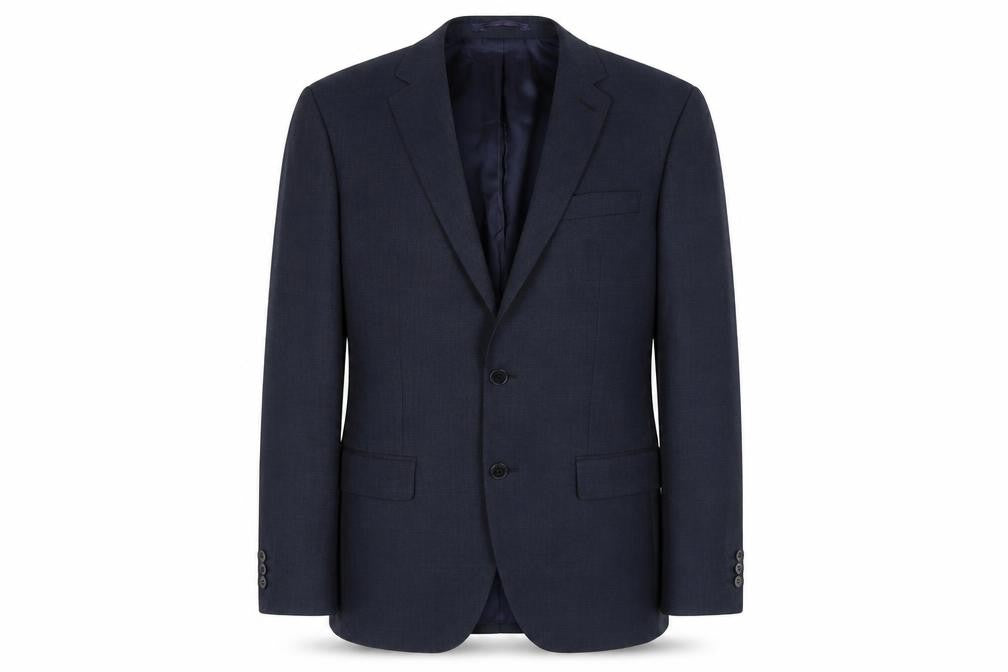Mens UK Size 38 Pierre Cardin Regular Blue Suit Jacket
