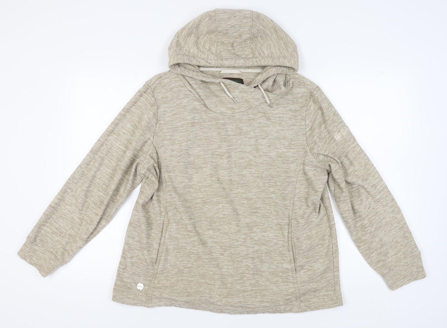 Regatta Women's Beige Pullover Hoodie Size 18