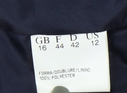 Jacques Vert Women's Blue Blazer