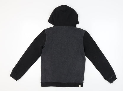 Puma Boys XL Black Full Zip Hoodie with Logo