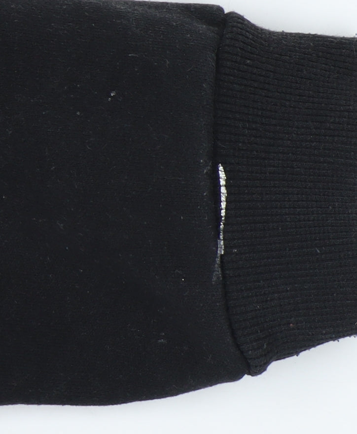 Puma Boys XL Black Full Zip Hoodie with Logo