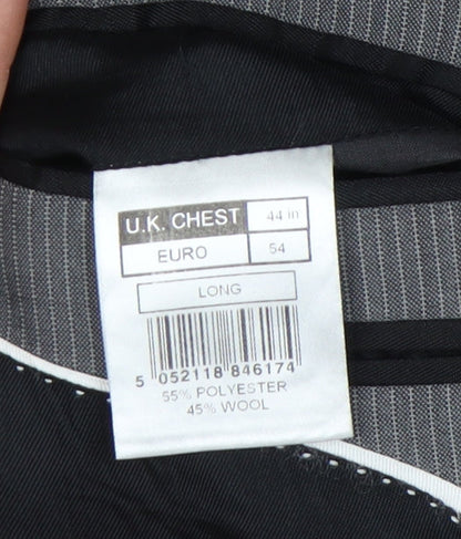 Mens UK Size 44 Ben Sherman Regular Grey Suit Jacket