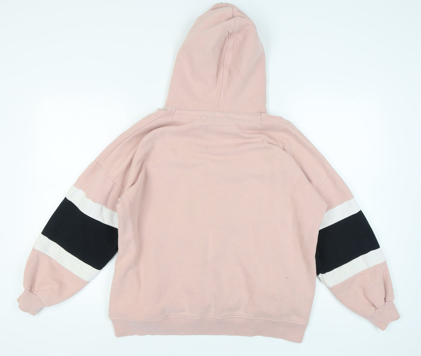 Superdry Women's Pink Pullover Hoodie, XS, Colourblock
