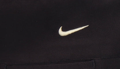 Nike Women's Black Track Pants M Zip Pockets Gym