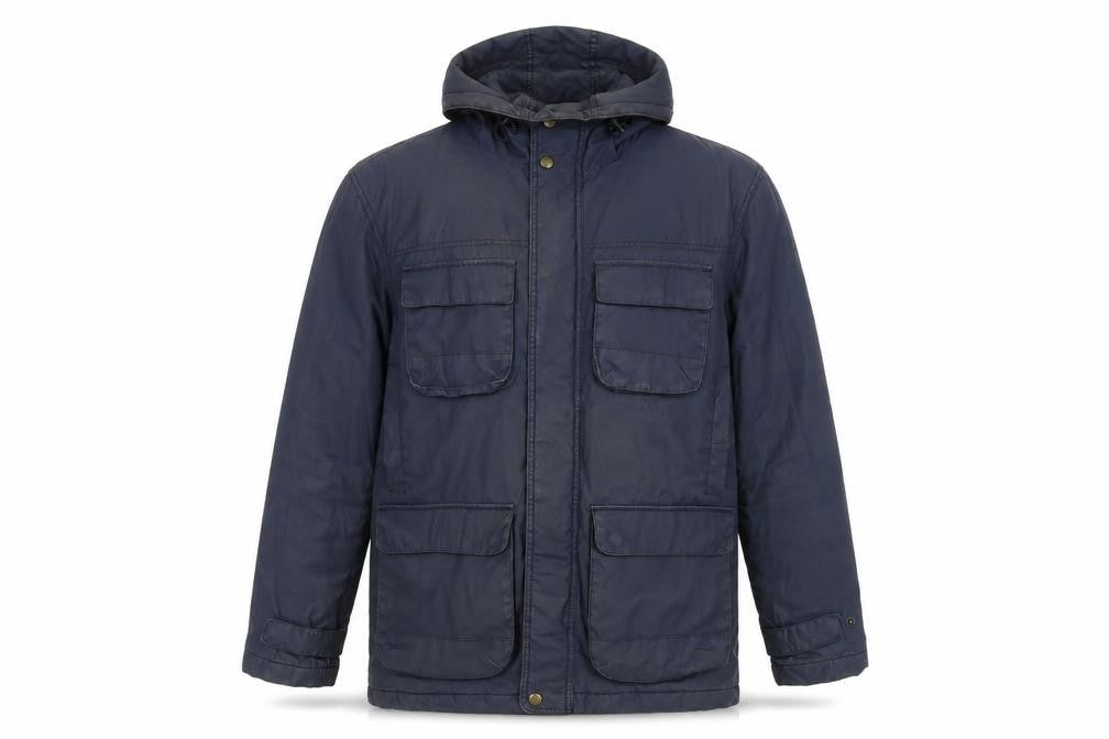 Mens UK Size M Peter Storm Blue Parka Coat