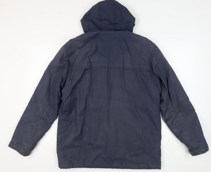 Mens UK Size M Peter Storm Blue Parka Coat