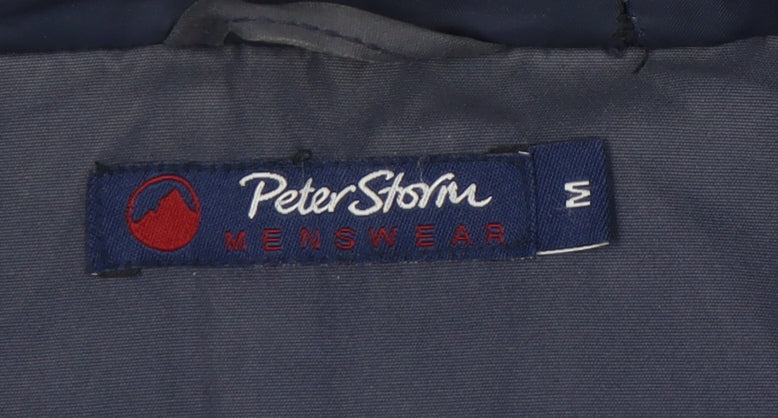 Mens UK Size M Peter Storm Blue Parka Coat