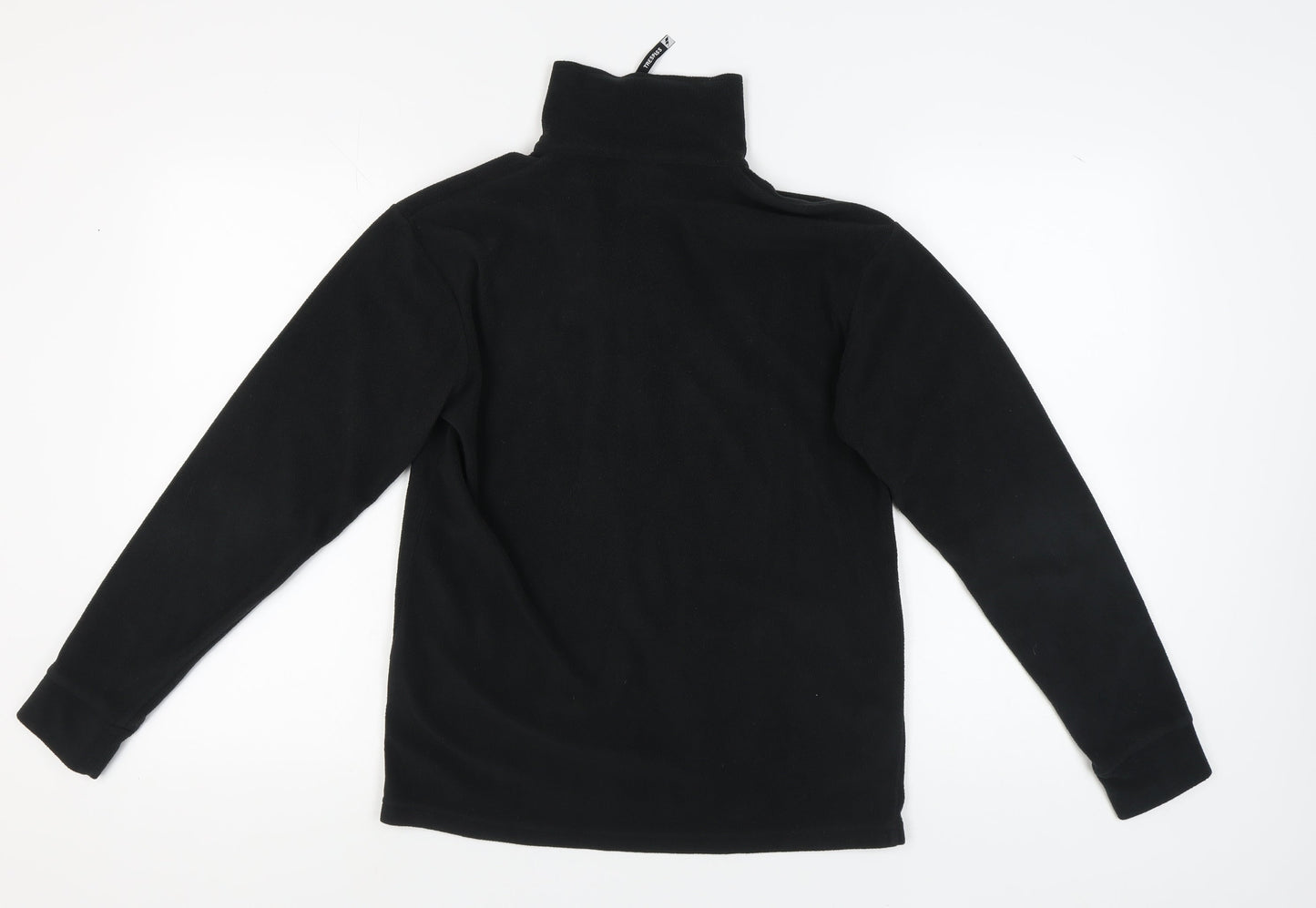 Trespass Men's Black Fleece, Full Zip, Size S, Lightweight