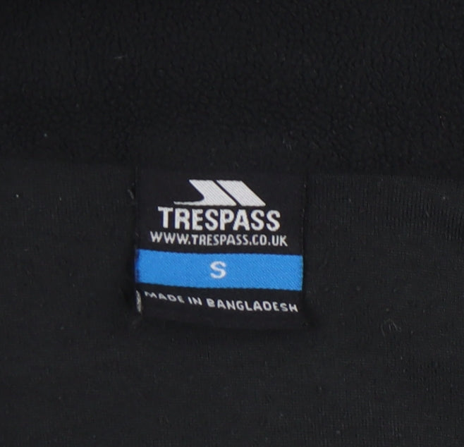 Trespass Men's Black Fleece, Full Zip, Size S, Lightweight