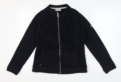 Craghoppers Women's Black Full Zip Sweatshirt - Size 12