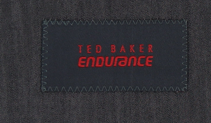 Mens UK Size 40 Ted Baker Regular Grey Suit Jacket