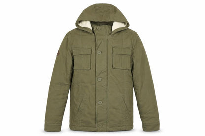 SoulCal Men's Green Military Jacket S